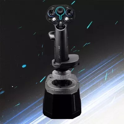 Grip add-on Thrustmaster Sol-R 3 AVA, 21 butona programmues, Z-axis, i dyanshëm, zi/kalter
