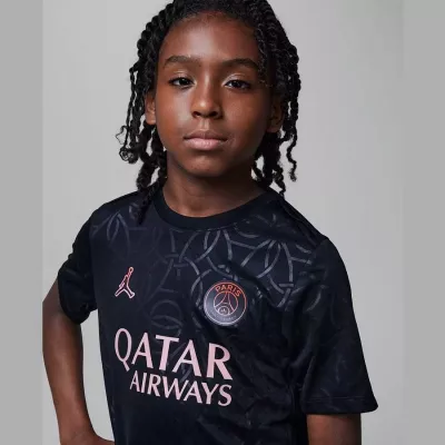 Fanellë për fëmijë Nike Jordan PSG, e zezë [Madhësia: M]