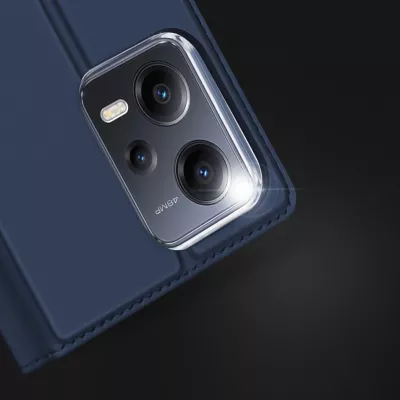 Mbështjellës Dux Ducis Skin Pro për Xiaomi Redmi Note 12 Pro+, me xhep karte, stand, Gold