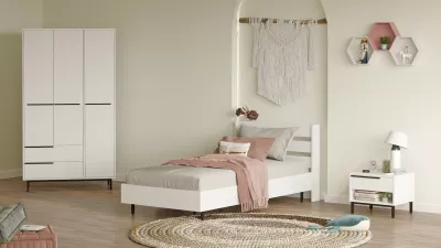 Set dhome për të rinj Skye Decor, ON23-W, ngjyrë e bardhë