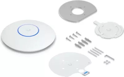 Pikë aksesi WiFi Ubiquiti U7-Lite WiFi 7, 2.5GbE, PoE, 115m², e bardhë
