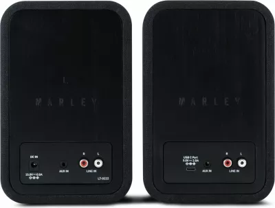 Altoparlantë House Of Marley Get Together Duo Bluetooth, 20h bateri, set 2 copë, të zeza