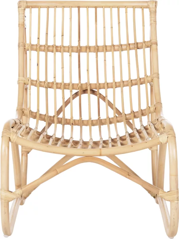 Karrige e jashtme GRINN, shkopinj rattan, ngjyrë natyrale, 56.5x73.5x79.5H cm