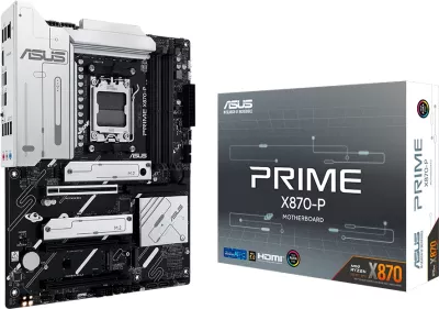 Pllakë amë ASUS PRIME X870-P, ATX, Socket AM5, DDR5, chipset AMD X870