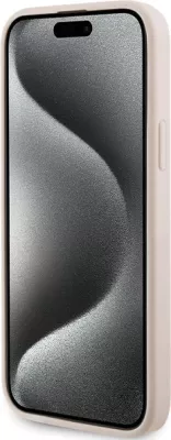 Mbështjellës Karl Lagerfeld Quilted K Pattern për iPhone 15 Plus / 14 Plus, Rozë