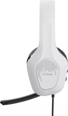 Kufje për lojëra Trust GXT 415W Zirox, të lidhura me kabllo, të bardha