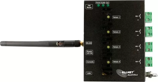 Pajisje rrjeti ALLNET MSR IO Zentrale ALL4175v2, 4 rele, 230VAC/10A