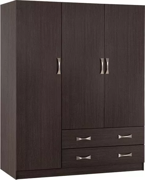 Dollap 3Dyer 150x55x180cm me 2 sirtarë FH384.01 Zebrano