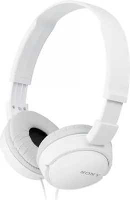 Kufje SONY MDR-ZX110W, me kabllo, të bardha