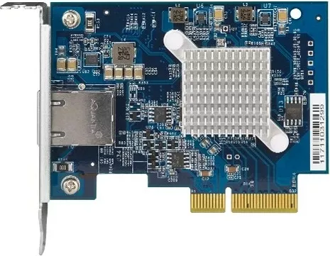 Kartë rrjeti QNAP QXG-10G1T, PCI Express, Ethernet, 10000 Mbit/s, Blu