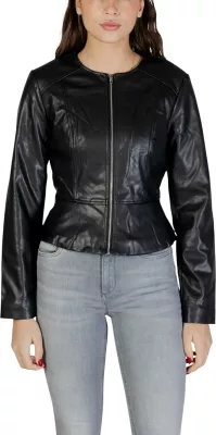 Jakne biker për femra Jacqueline de Yong Jdymisty Otw Sie 15353991, e zezë [Madhësia: XL]