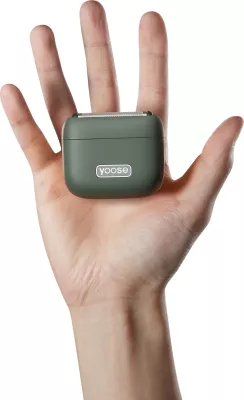 Makinë rroje elektrike portative Yoose MINI 5, 5 tehe (4+1), IPX7, USB-C, Gjelbër, set me aksesorë