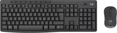 Set maus dhe tastierë Logitech MK370 Business 920-012065, layout gjerman, madhësi standarde, e zezë
