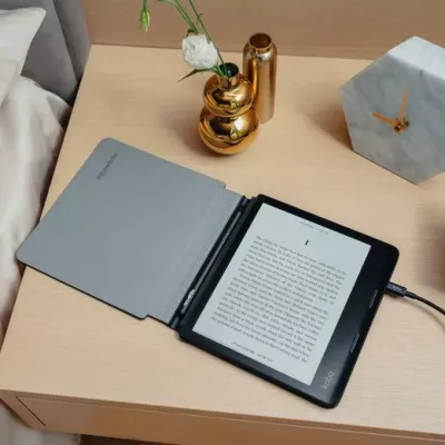 Mbështjellës me bateri Kobo PowerCover Sage N779-AC-BK-E-PU (N779ACBKEPU), për Kobo Sage, 205x210x25 mm, e zezë