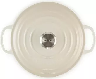 Enë pjekjeje Le Creuset Signature Roaster 20cm meringue