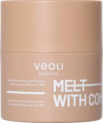 Balsam për heqje grimi dhe pastrim fytyre për femra Veoli Botanica Melt With Comfort, 40g