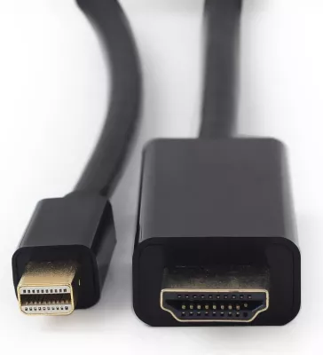 Kabllo Gembird HDMI - Mini DisplayPort, 1.8m, e zezë