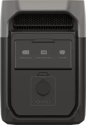 Stacion portativ energjie EcoFlow DELTA 3, 1024 Wh, 1800 W, argjend/gri