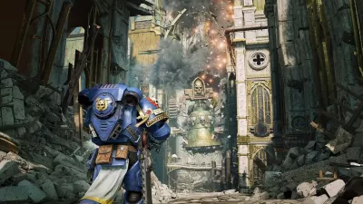 Video lojë Focus Entertainment Warhammer 40,000: Space Marine 2 Gold Edition për PlayStation 5, standard packaging (pa steelbook)