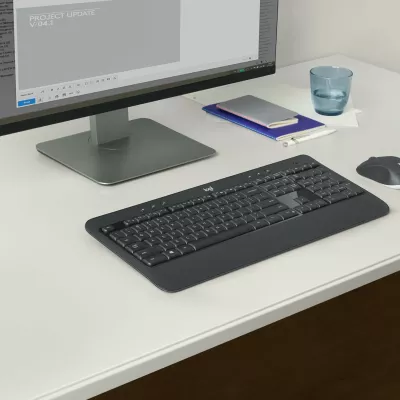 Set tastierë AZERTY Logitech MK540 wireless me maus, e zezë-bardhë
