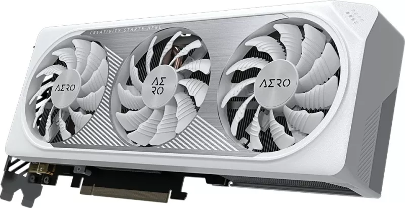 Kartelë grafike Gigabyte AERO GeForce RTX 4060 Ti OC 8G, 8 GB, GDDR6, e bardhë