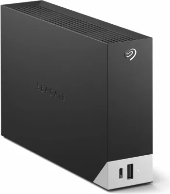 Hard disk i jashtëm Seagate One Touch Hub STLC20000400 20TB 3.5\" USB 3.0/USB-C, i zi