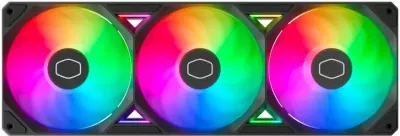 Ventilator kasë PC Cooler Master SickleFlow Edge 360 ARGB MFX-B2DN-25TP2-R1, 3x120mm PWM, i zi