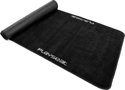 Tapet dyshemeje për karrige gaming Playseat Floor Mat XL 156.5×68 cm, i zi