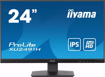 Monitor iiyama ProLite XU2491H-B1, 23.8", Full HD, LED, 100Hz, e zezë