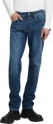Xhinse për meshkuj Replay Straight MA972 .000.886 0C1, denim i errët