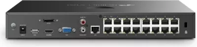 NVR TP-Link VIGI VIGINVR2016H-16MP4TB, 16 kanale, 4 TB, Ngjyrë e zezë