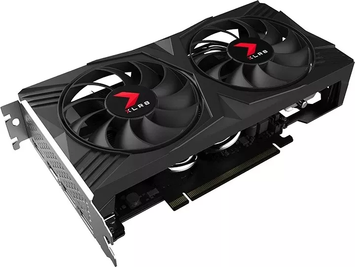Kartelë grafike PNY GeForce RTX 4060 XLR8 Gaming VERTO, 8 GB, E zezë