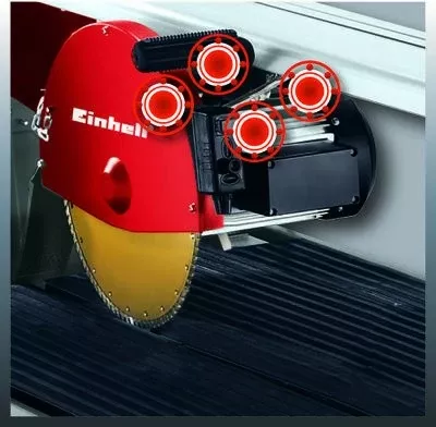 Makineri prerëse pllaka Einhell TE-SC 920 L, 2200W, 92cm, e kuqe