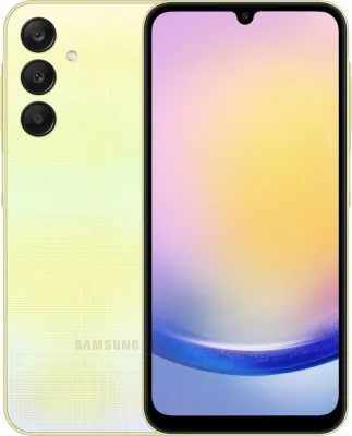 Celular Samsung Galaxy A25, 6.5", 8+256GB, DS, 5G, i verdhë