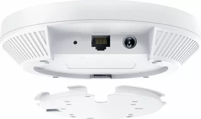 Access Point TP-Link EAP650 Wi‑Fi 6 AX3000 Dual-Band PoE+ i bardhë