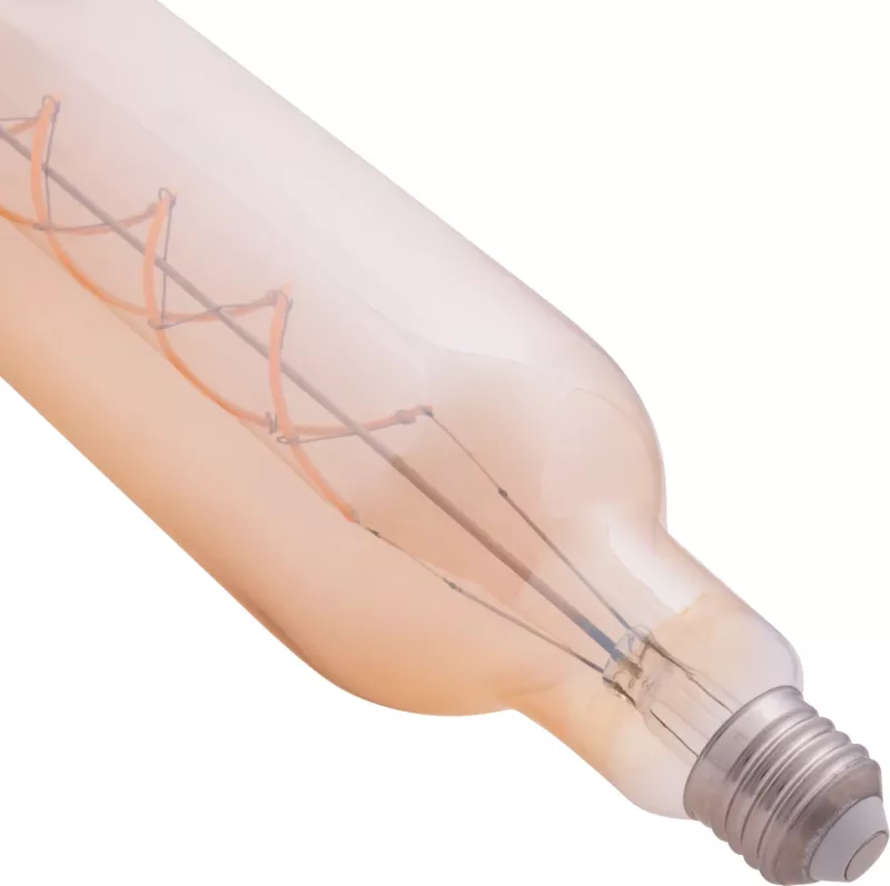 Llambë LED filament, ngjyrë ari, FH4055.02, JHD-NW7775, 8W, E27, 3000K, e zbehtë