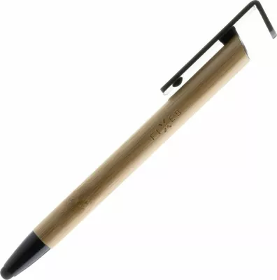Stilolaps me stylus dhe mbajtëse Fixed Pen 3n1, Bamboo