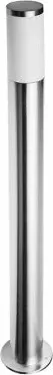 llampë dyshemeje e jashtme GTV MILAN 1xE27, 230V, IP54, 100cm, inox/argjend