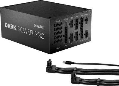 Furnizues rryme be quiet! Dark Power Pro 14 IO, 1300W, ATX 3.1, PCIe 5.1, 80+ Titanium, i zi