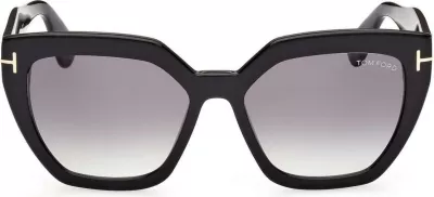 Syze dielli për femra Tom Ford Phoebe FT0939 01B, të zeza
