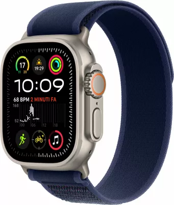 Smartwatch Apple Watch Ultra 2 GPS + Cellular 49mm, 64 GB, Titanium, Blu