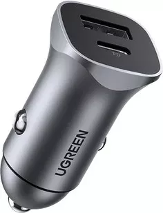 Karikues makine UGREEN 24W, USB Type-C/USB, Universal, Gri