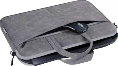 Çantë laptopi Defender Solid 15.6", toploader, poliuretani, Gri