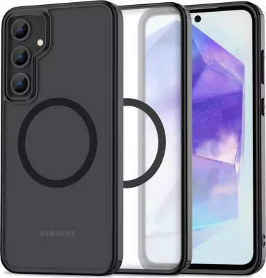 Mbështjellës Tech-Protect MagMat për Samsung Galaxy A55 5G, MagSafe, i zi mat