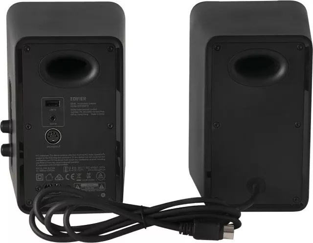 Altoparlantë Edifier QR30, Bluetooth, RGB, 30W, të zeza