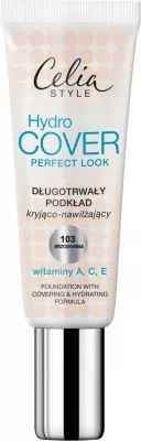 Fondatinë Celia Hydro Cover Perfect Look Foundation për femra 103 Peach 30ml