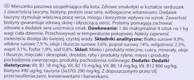 Tableta vitamina për mace Beaphar Kitty's Mix, 180 copë