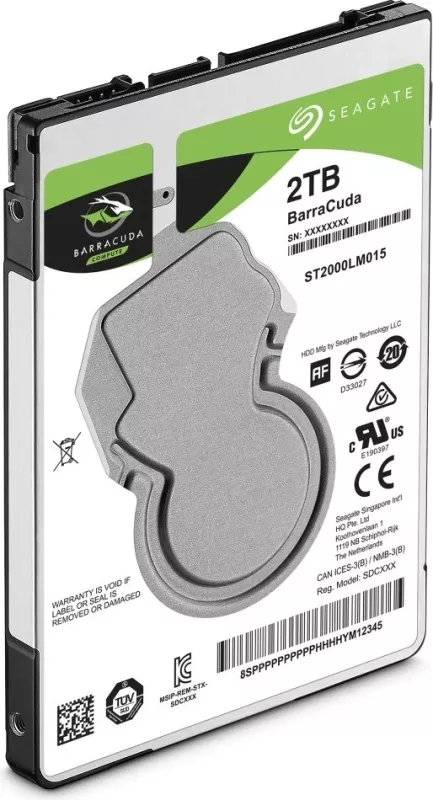 Hard disk Seagate Barracuda 2TB 2.5" thumbnail 2