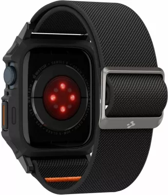 Mbështjellës Spigen Lite Fit Pro me rrip për Apple Watch 4/5/6/7/8/9/SE 44/45mm, e zezë