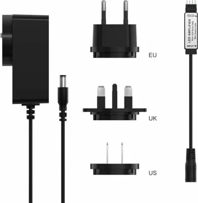 Shirit LED Wi-Fi SONOFF L2-5M 5m IP65, set me telekomandë IR dhe adaptor, RGB